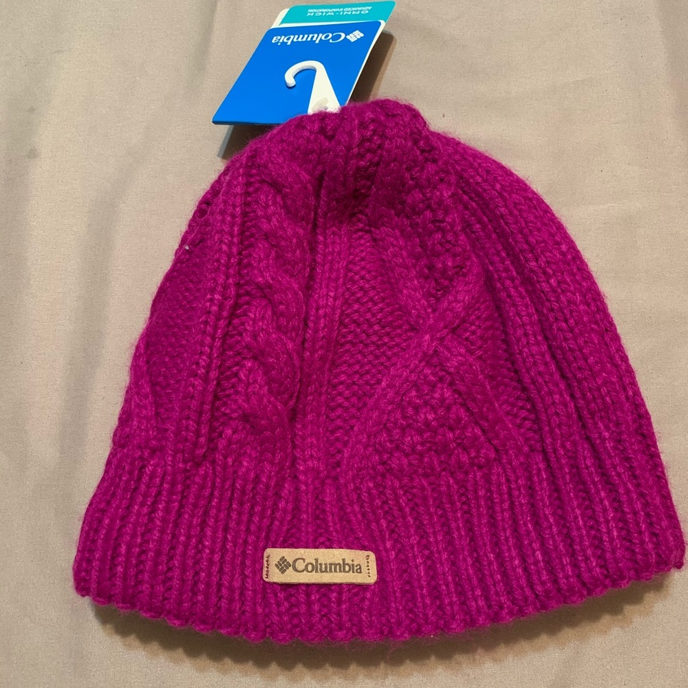 Columbia fleece like beanie